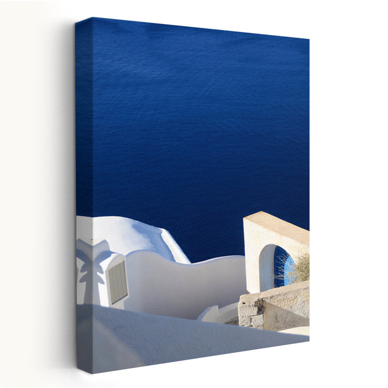 Contemporain et moderne Santorini II, H 24 po x l 16 po