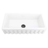 Island 35.75'' L Farmhouse Single Basin Kitchen Sink
