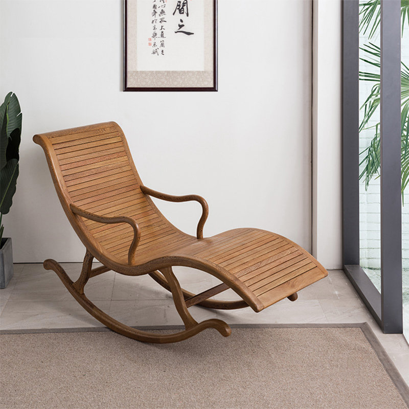 High-quality solid wood rocking chair
