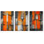 3 Piece Wrapped Canvas Print-696562730