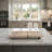  18" Gorda Crackle Travertine Tray