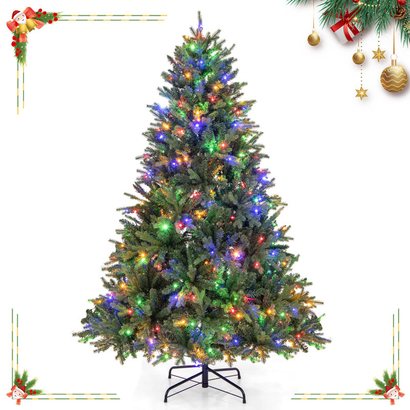 6' H Lighted Artificial Christmas Tree
