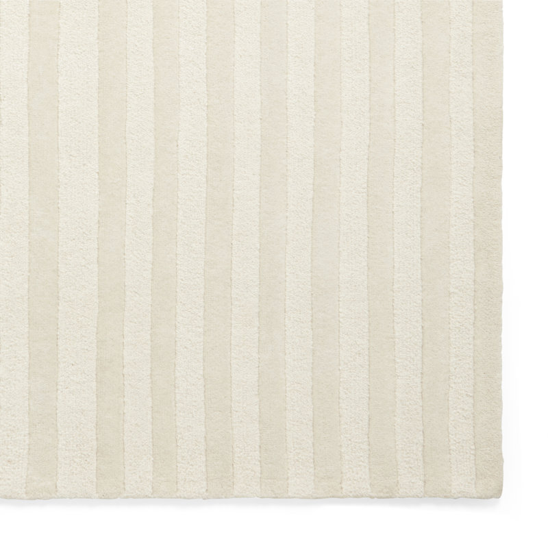 Solid Colour Wool Hand Tufted Area Rug, Rectangle 150 x 230 cm