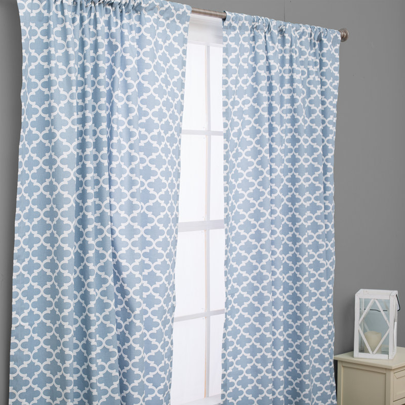 Semi Sheer Curtain, 50" W x 96" L