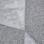 Papier peint texturé géométrique triangles gris clair