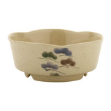 GET 0163-TK Fluted Soup / Salad Bowl, 16 Ounce, Tokyo (Set of 12)