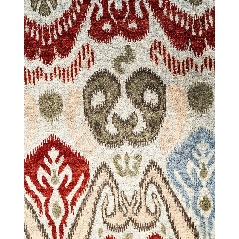 Overdyed One-of-a-Kind 8' 2" X 10' 1" Hand Knotted Area Rug
