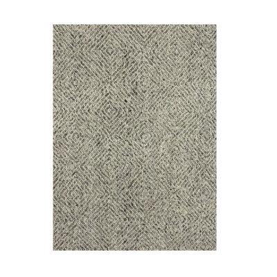 Dazzler Geometric Area Rug in Gray