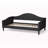 Montgomery Modern And Contemporary Beige Fabric Upholstered And Dark Brown Finished Wood Twin Size Daybed-1250700827-1250700826
