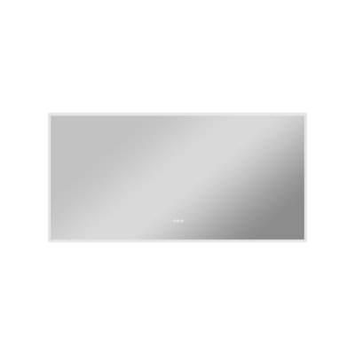 Busra Modern LED Bathroom Mirror With PMMA Diffuser, Frontlit / Backlit