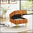Rectangle Tufted Upholstered Leather Ottoman with Elegant Design and Versatile Functionality for Modern and Classic Interiors-319889733