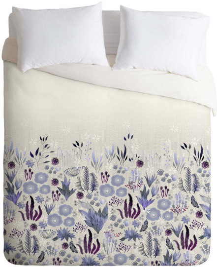 Iveta Abolina Traditional Floral Duvet Cover, King Duvet Cover