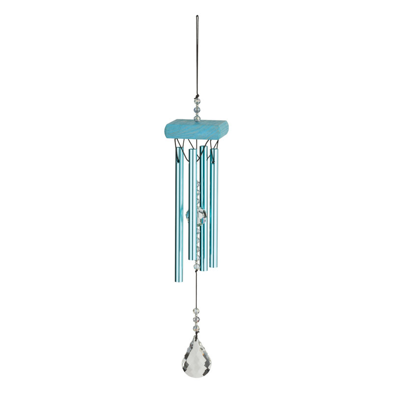 Carillon de cristal - bleu ciel, Bleu ciel