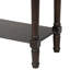 Console étroite, canapé mince avec trois tiroirs de rangement et tablette inférieure pour le salon, assemblage facile (espresso)-61291020-61291023-61291016