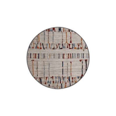Machine Washable Gray Area Rug