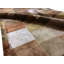 Wool Geometric Area Rug in Brown
