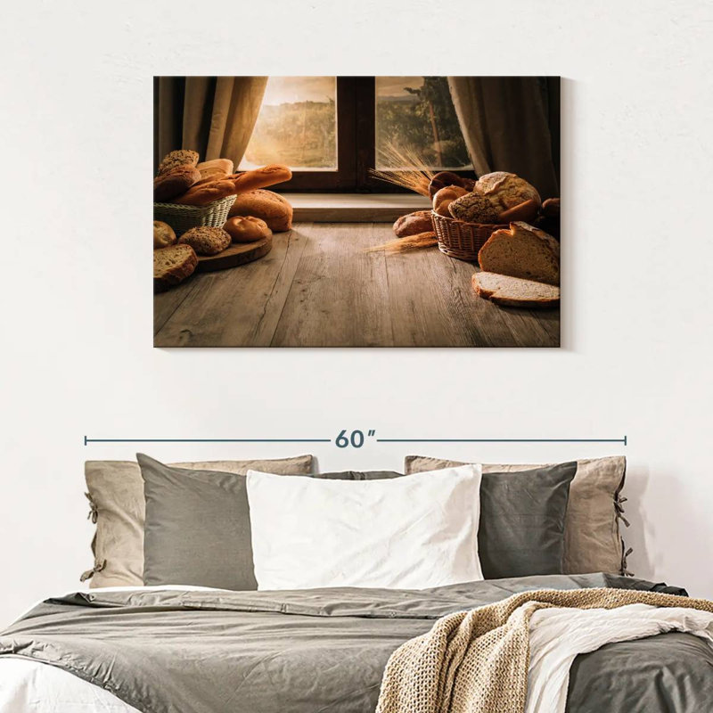 Yarlin Breads By The Window, 30" H x 45" W