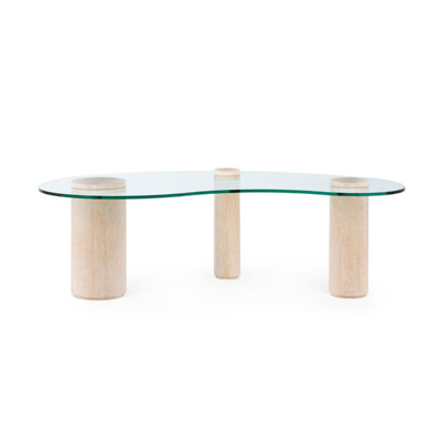 Scarlotti Glass Top Single Coffee Table