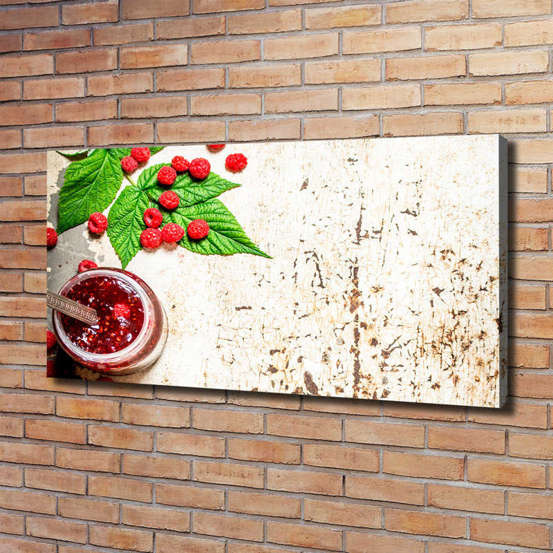 Raspberry Jam - Wrapped Canvas Print