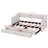 Upholstered Daybed With Two Drawers-1851467397