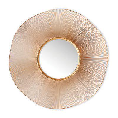 Esme Flat Metal Wall Mirror