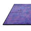 Tapis géométrique bleu / mauve / noir-1659144330