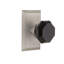 Studio Plate with Waldorf Black Door Knob-1935208721