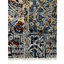 Tapis bleu en laine noué à la main Bristol-68022629