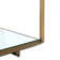 Flodie Glass Top Coffee Table