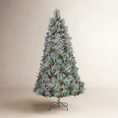 Gulea 60' Lighted Artificial Pine Christmas Tree