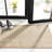 Kiki Jute/Sisal Marble/Linen Area Rug-548778571