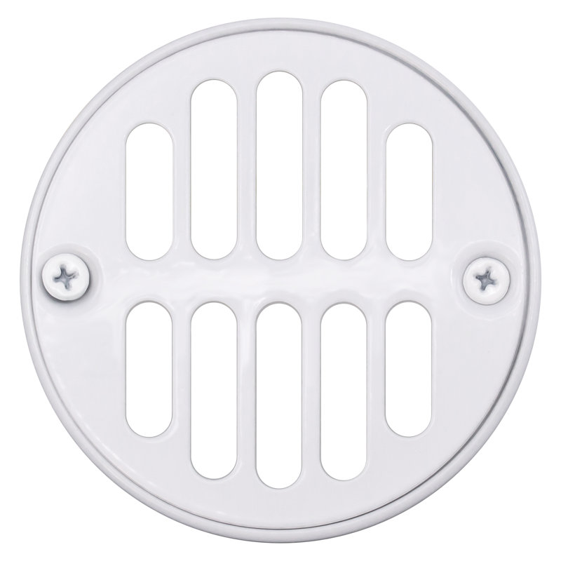 3.5'' W Grid, Powder Coat White