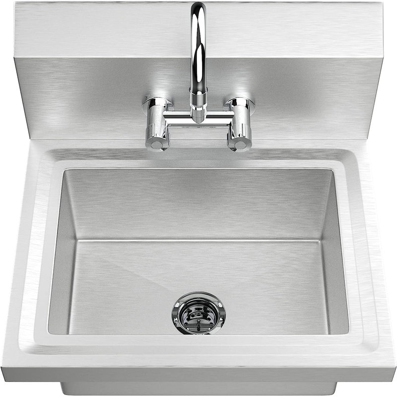 17'' L Single Bowl Stainless Steel Kitchen Sink