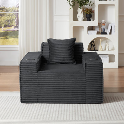 Modern Sofa Boneless Couches,No Assembly Needed