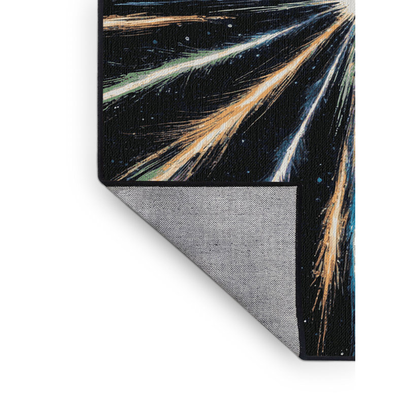 Tapis noir lavable à la machine, Tapis de couloir 2 pi x 5 pi