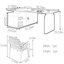 Bureau unique avec surface de travail spacieuse-642954677