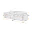 Canapé rembourré 95 po Coniglio-502098440