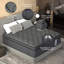 Matelas à ressorts ensachés hybride 12 po mi-ferme en mousse viscoélastique gélifiée, soulagement de la pression, isolement de mouvement, certifié CertiPUR-US-367676894-367676891