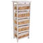 Burch Solid Wood 35cm W 5 - Drawer Chest of Drawers