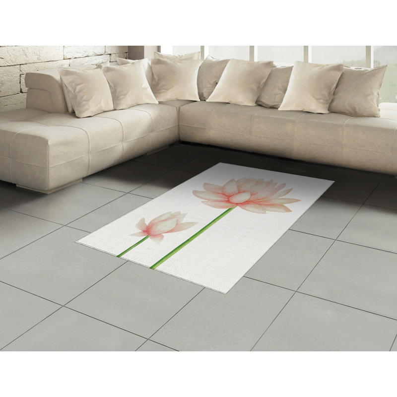 Kasey Floral Hand Woven Area Rug, Rectangle 120 x 180cm