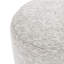 55cm Wide Round No Pattern Pouffe Ottoman