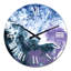 Horloge murale moderne bleu et violet-1618094041