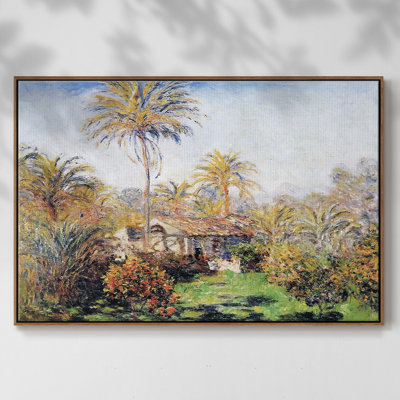«Small Country Farm In Bordviera», 1884, reproduction d'art sur toile