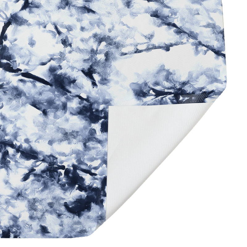 Rideau de douche Ester, Bleu marine