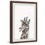 «Geeky Giraffe», reproduction encadrée Tyra-32694488