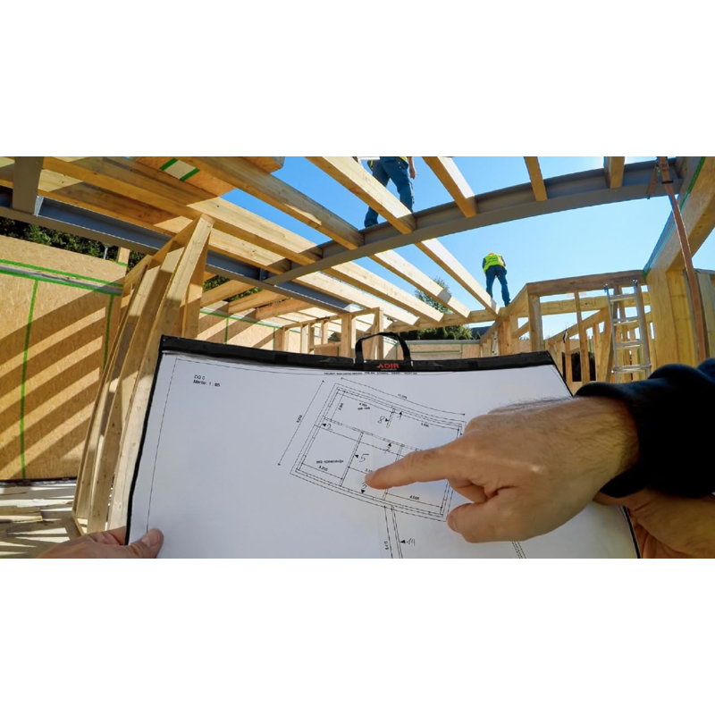 Housse de rangement portative Blueprint, H 24 po x l 36 po