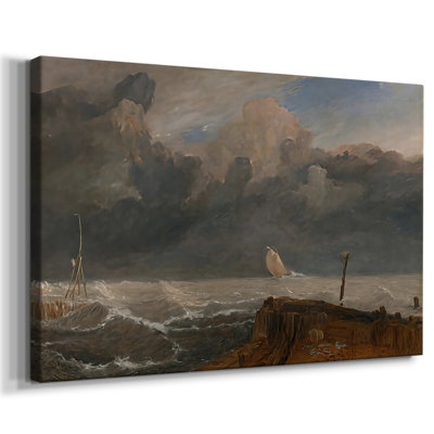 Port Ruysdael-J.M.W. Turner-Gallery Wrapped Canvas-1827