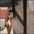 Console Table, Brown Finish