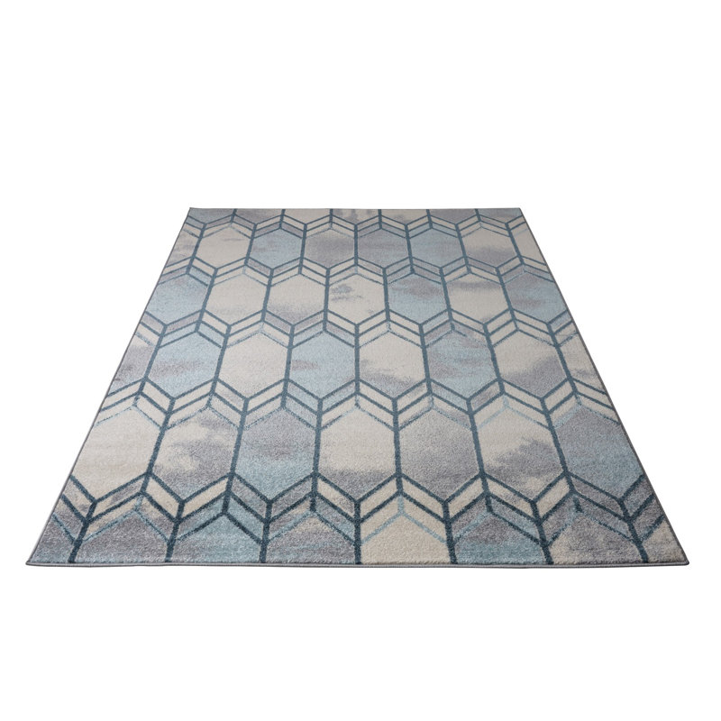 Jonny Geometric Indoor Rug, Rectangle 6'7" x 9'6"