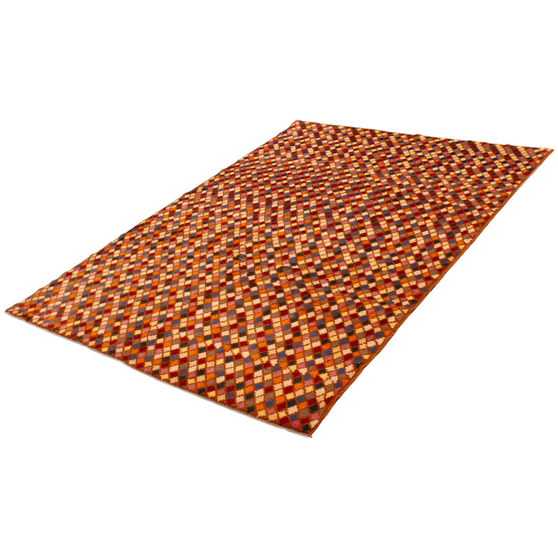 Tapis multicolore Akhjah 6 pi 11 po x 9 pi 8 po